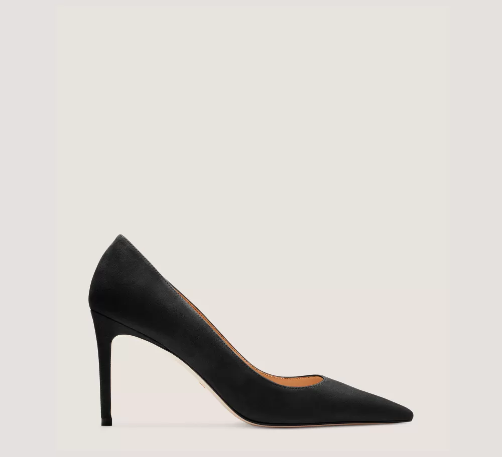 Stuart Weitzman The SW Icons Collection | The Work Essentials Edit-CHANGE LOCATION Suede/Black