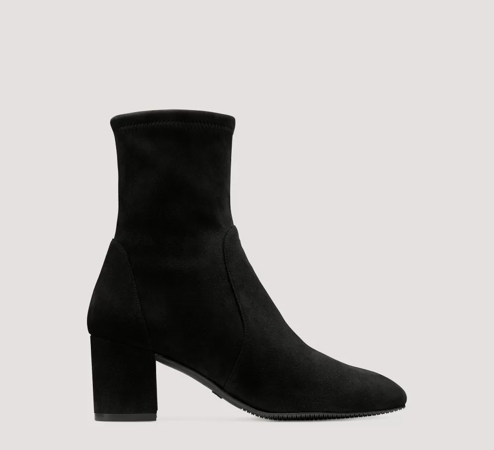 Stuart Weitzman The SW Icons Collection | The SW Exclusives Collection-CHANGE LOCATION Stretch suede/Black