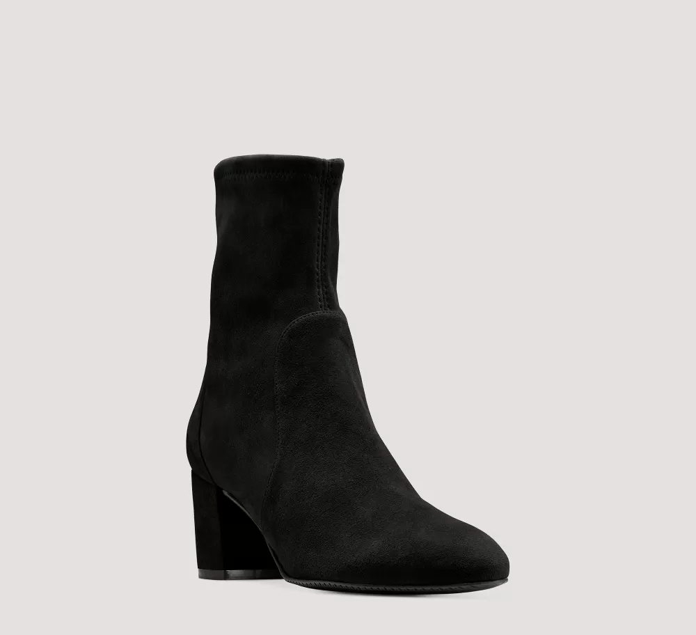 Stuart Weitzman The SW Icons Collection | The SW Exclusives Collection-CHANGE LOCATION Stretch suede/Black