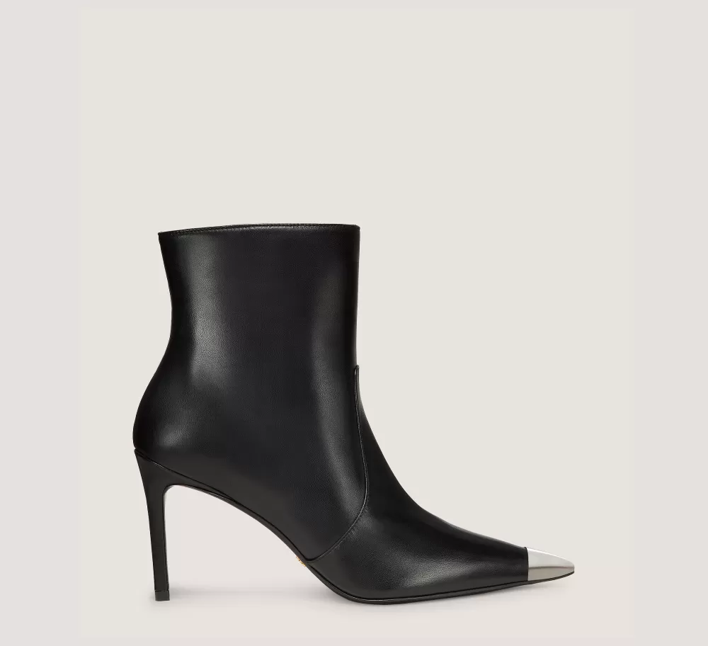 Stuart Weitzman The SW Exclusives Collection | The SW Extended Sizes Collection-CHANGE LOCATION Black & Brushed Gunmetal