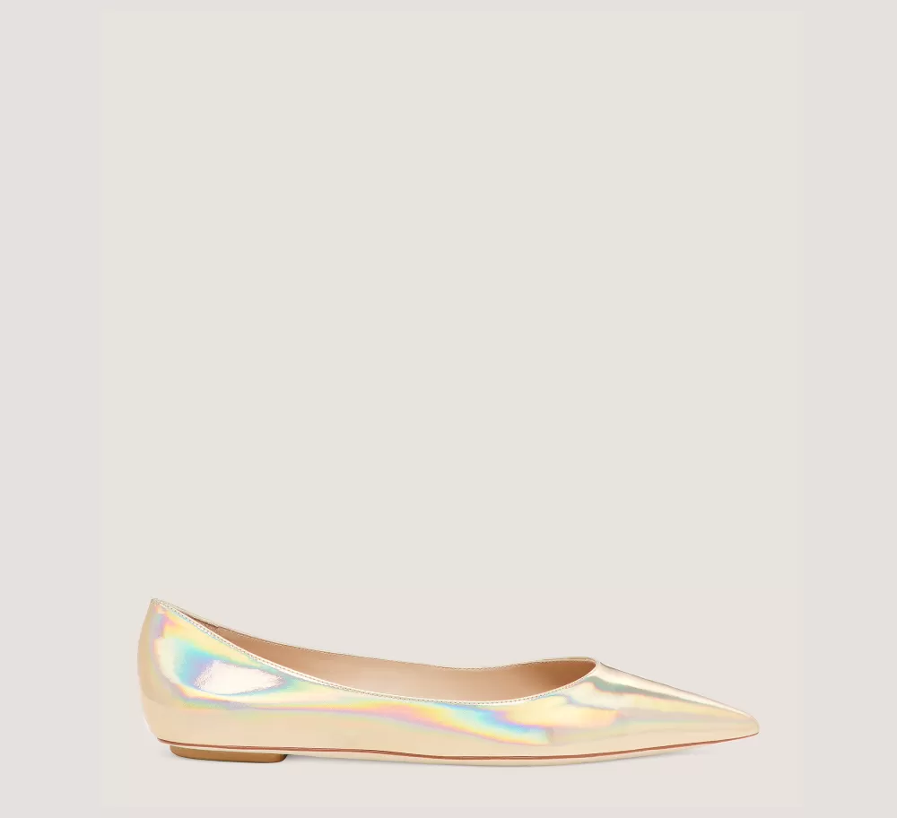 Stuart Weitzman The Work Essentials Edit | The Best Sellers Edit-CHANGE LOCATION Iridescent patent leather/Platino Gold