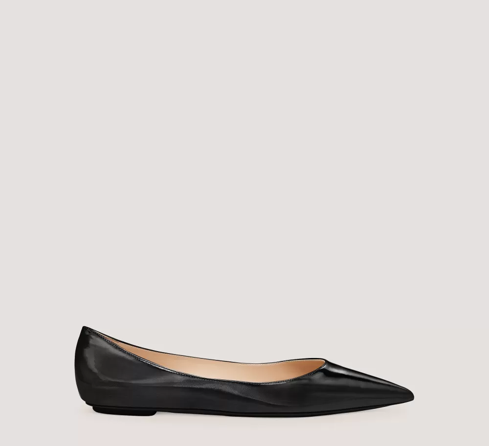 Stuart Weitzman The Work Essentials Edit | Flats & Loafers-CHANGE LOCATION Iridescent patent leather/Black