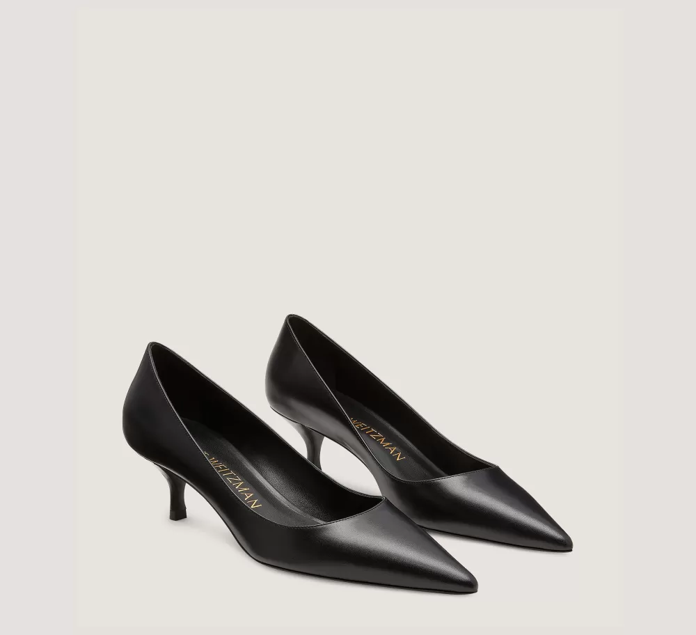 Stuart Weitzman The Occasion Edit | The SW Extended Sizes Collection-CHANGE LOCATION Smooth Leather/Black