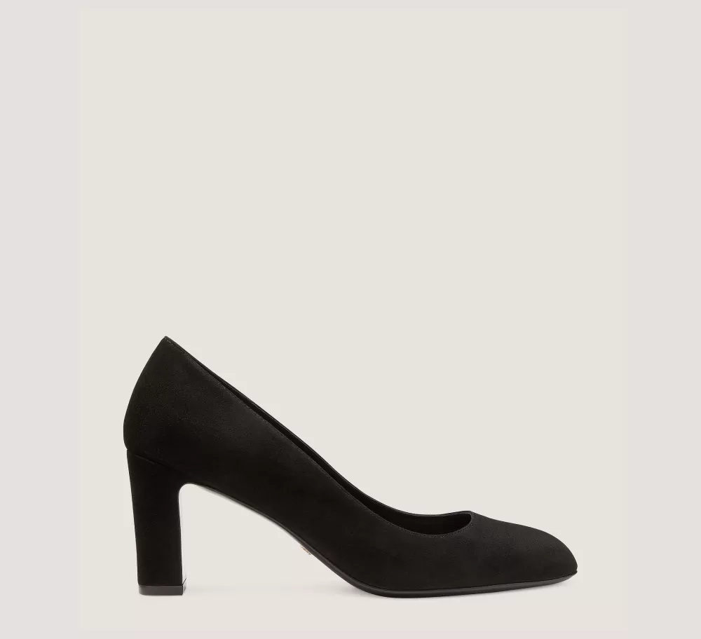 Stuart Weitzman The Occasion Edit | Pumps & Heels-CHANGE LOCATION Suede/Black