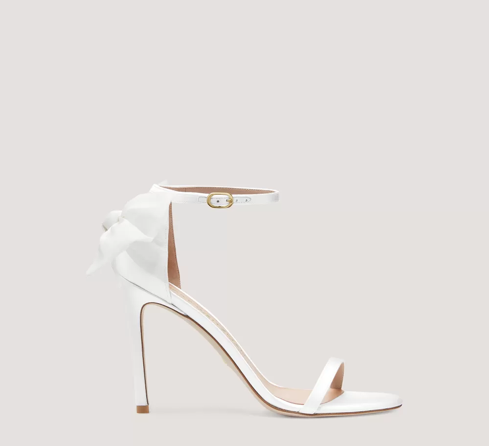 Stuart Weitzman The Nudist Collection | High Heel Sandals-CHANGE LOCATION White & Cream