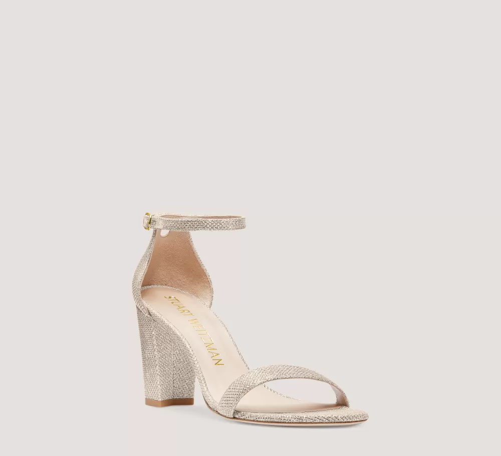 Stuart Weitzman The SW Extended Sizes Collection | Sandals-CHANGE LOCATION New Noir/Poudre Blush Pink