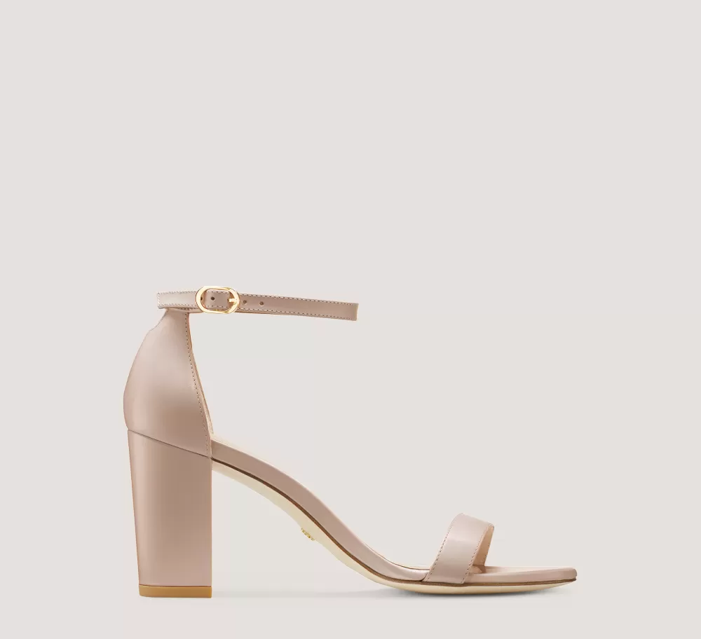 Stuart Weitzman The SW Extended Sizes Collection | Sandals-CHANGE LOCATION Smooth Leather/Dolce Taupe