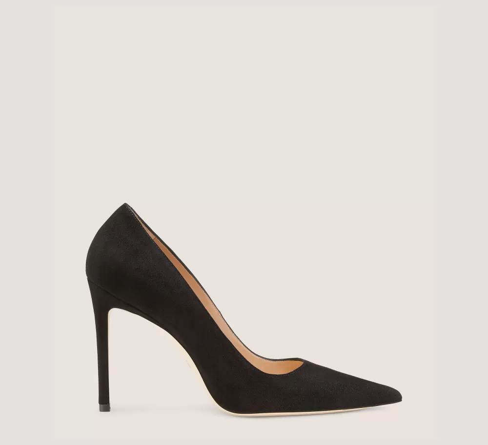 Stuart Weitzman The SW Extended Sizes Collection | Pumps & Heels-CHANGE LOCATION Suede/Black