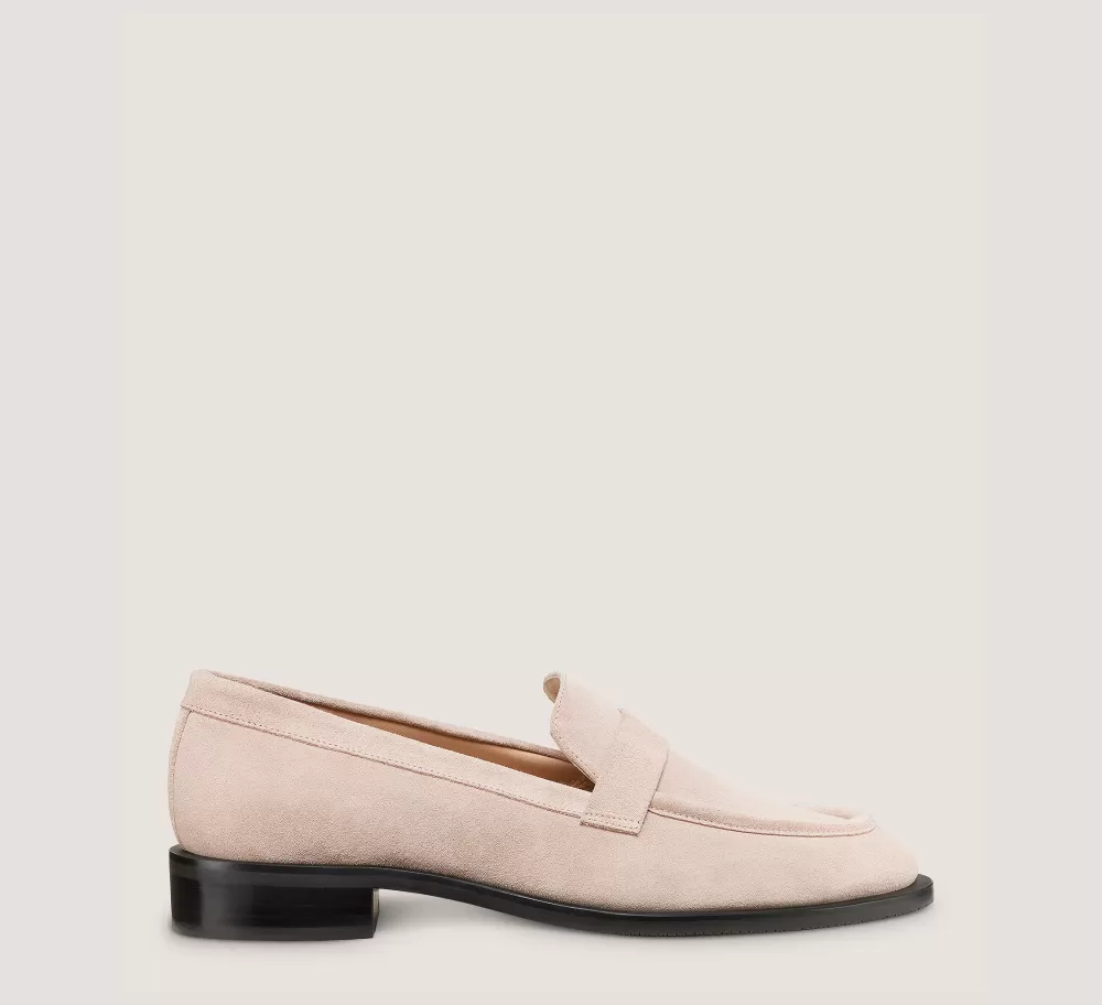 Stuart Weitzman The SW Extended Sizes Collection | Flats & Loafers-CHANGE LOCATION Sport Suede/Sabbia