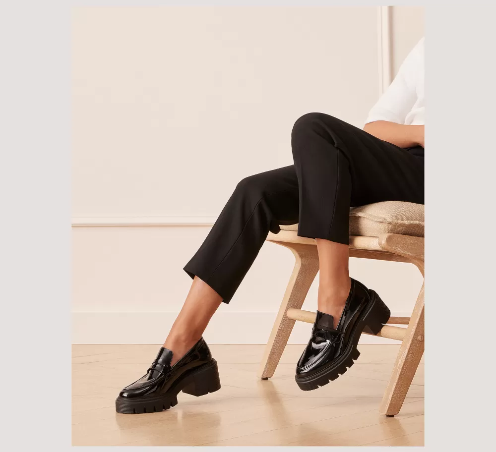 Stuart Weitzman The SW Extended Sizes Collection | Flats & Loafers-CHANGE LOCATION Spazzolato/Black