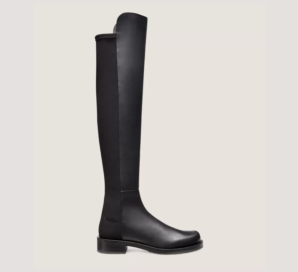 Stuart Weitzman The SW Extended Sizes Collection | Boots & Booties-CHANGE LOCATION Calf Leather/Black