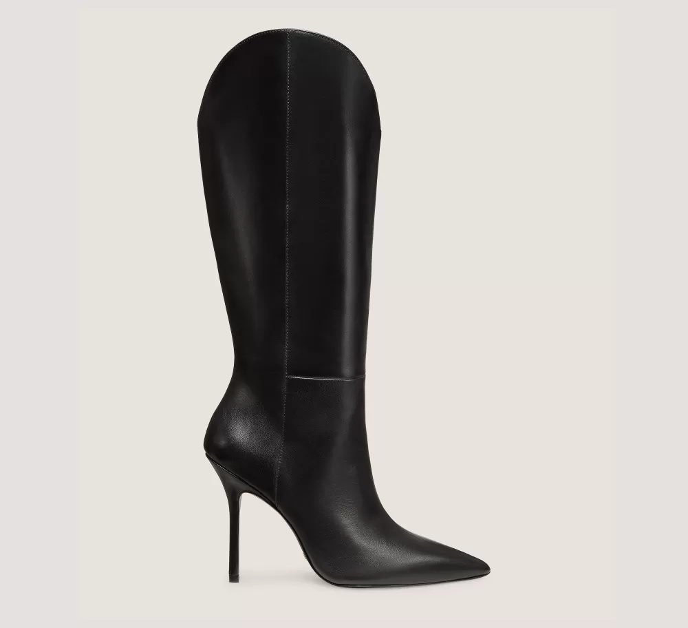 Stuart Weitzman Boots & Booties | BOOTS&BOOTIES-CHANGE LOCATION Lacquered Nappa Leather/Black