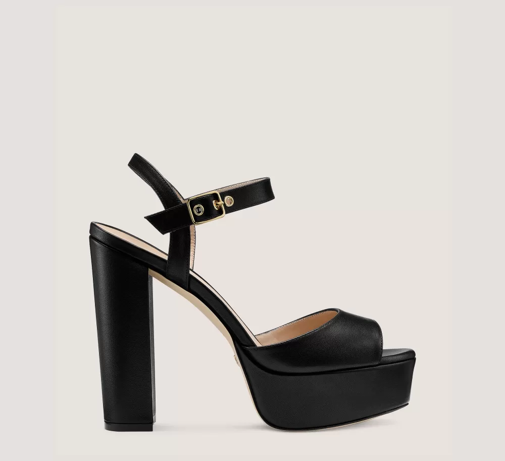 Stuart Weitzman Sandals | The Occasion Edit-CHANGE LOCATION Smooth Leather/Black