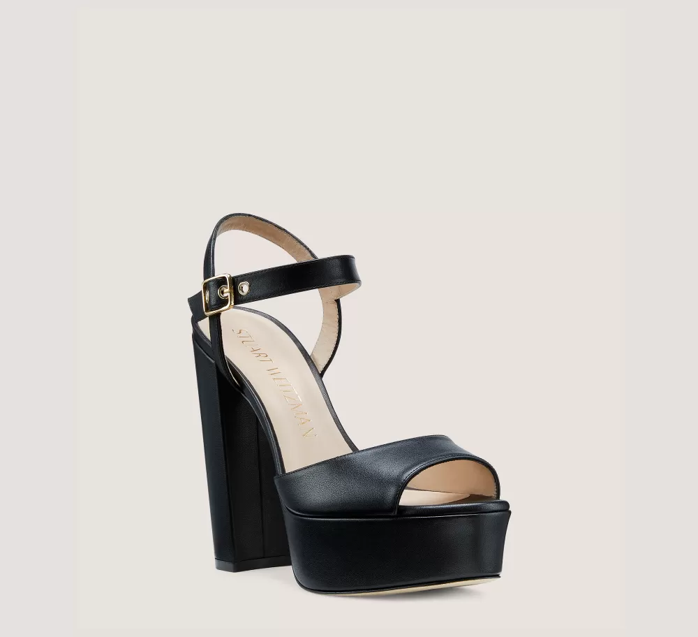 Stuart Weitzman Sandals | The Occasion Edit-CHANGE LOCATION Smooth Leather/Black