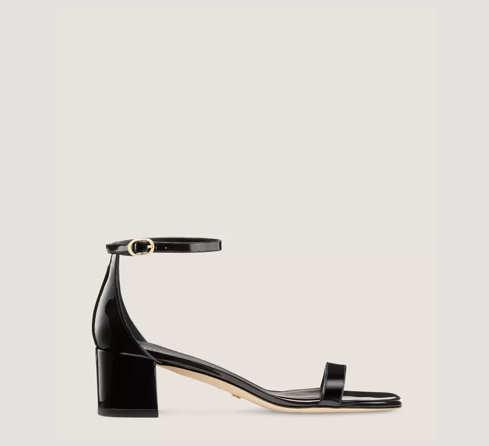 Stuart Weitzman Sandals | The Work Essentials Edit-CHANGE LOCATION Patent leather/Black