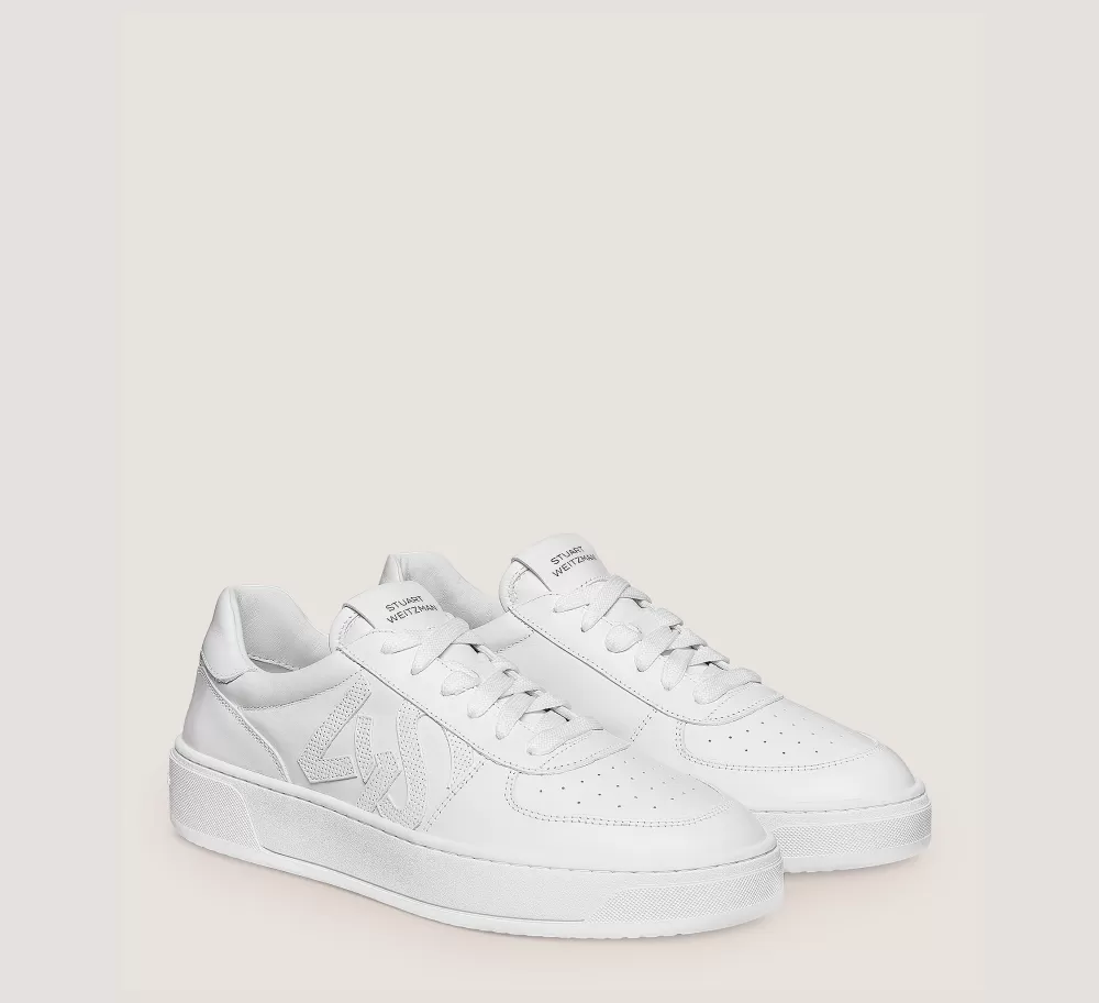 Stuart Weitzman Sneakers | The SW Exclusives Collection-CHANGE LOCATION Calf leather/White