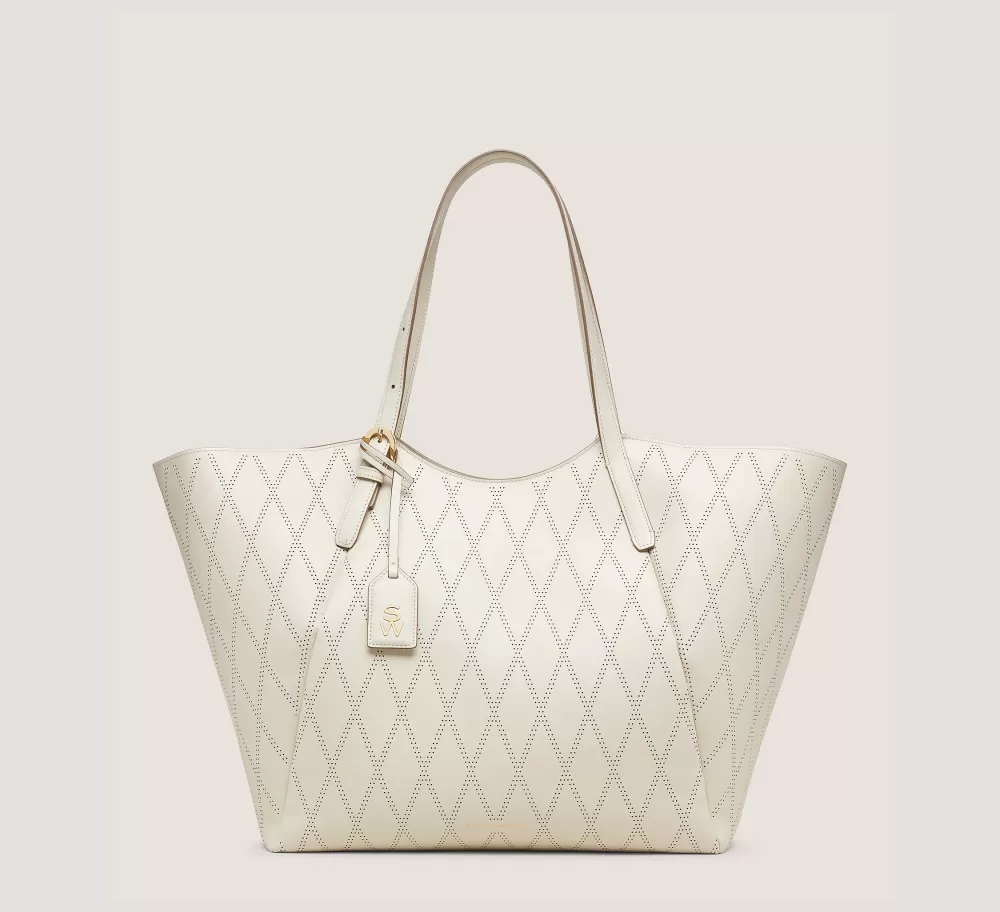 Stuart Weitzman HANDBAGS-CHANGE LOCATION Quilted Leather/Oat